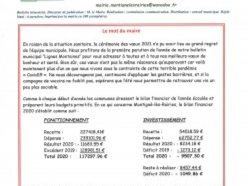 Bulletin communal