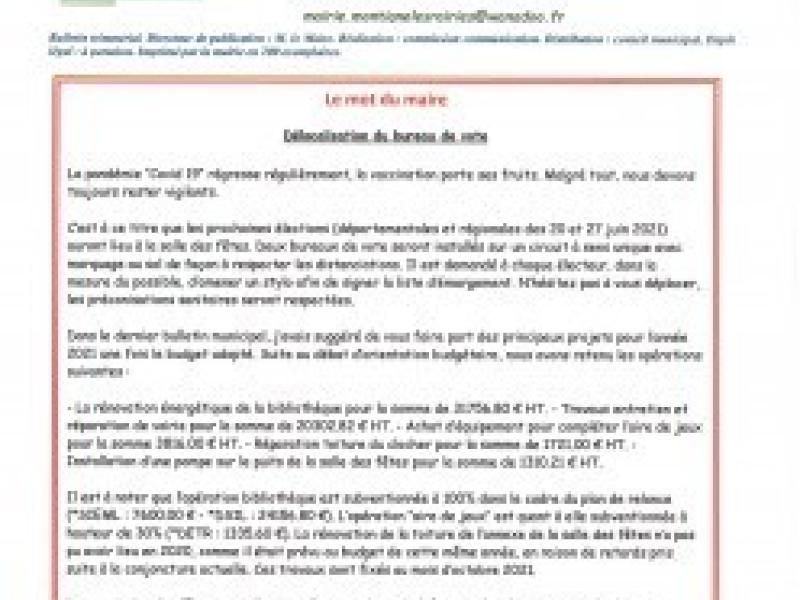 Bulletin communal