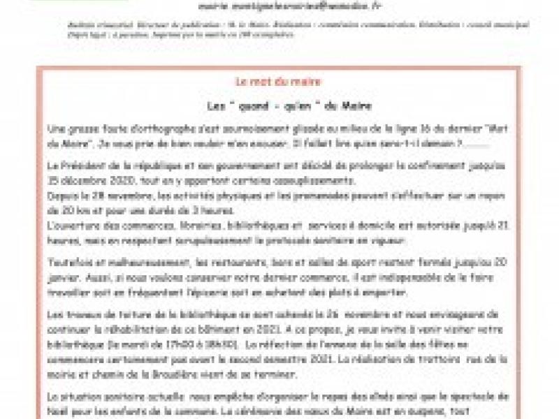 Bulletin communal